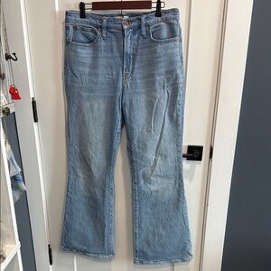Madewell Perfect Vintage Flare Blue Jeans 30 x 31 EUC